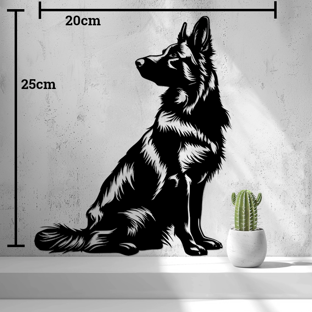 2d German Shepherd (Sheepdog) Wall Art - thumbnail 5